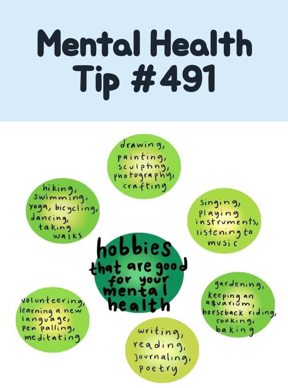Emotional Well-being Infographic | Mental Health Tip #491
